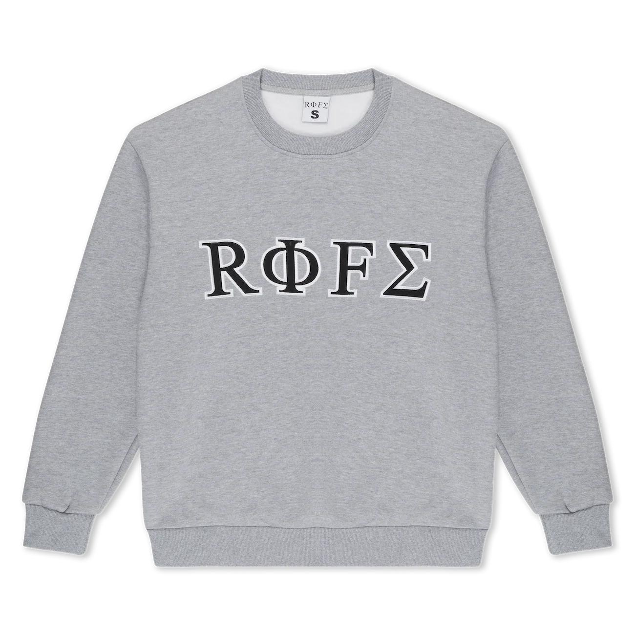Rife Greek Grey Crewneck