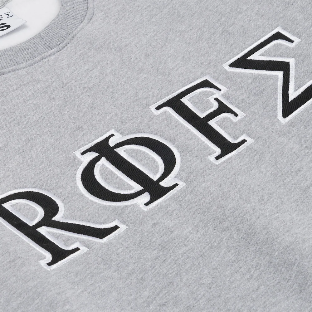 Rife Greek Grey Crewneck - Image 2