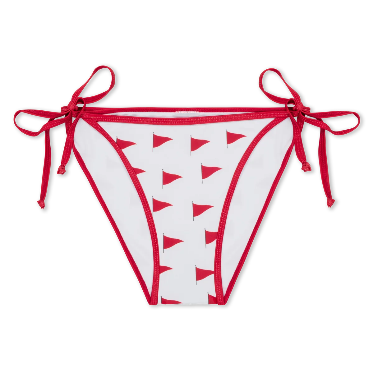 Women's Red Flag Bikini - Image 3